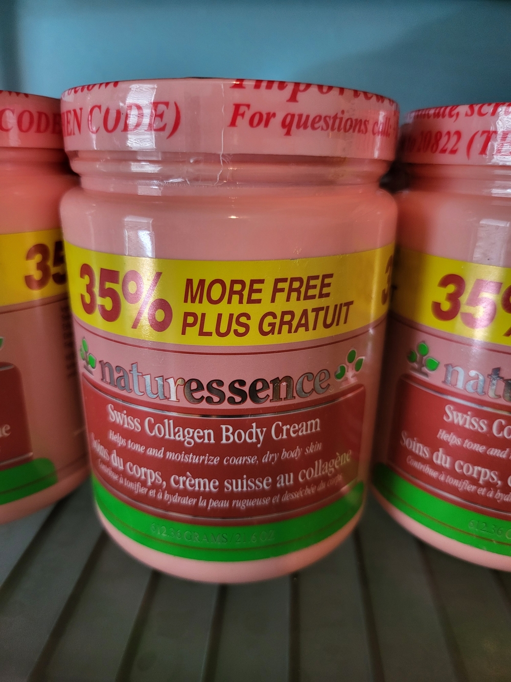 Nature Essence Swiss Collagen Body Cream - Pink